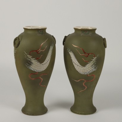 Pair of Ceramic Vases