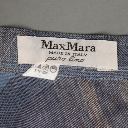 Traje de lino vintage Max Mara