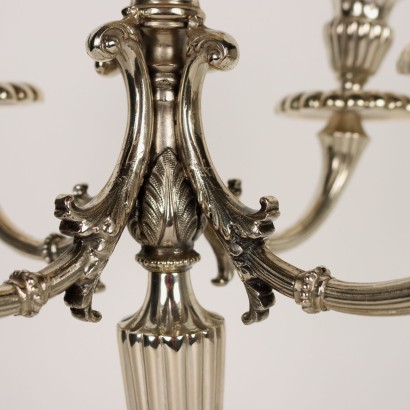 Pair of Silver Candelabra Manufacture