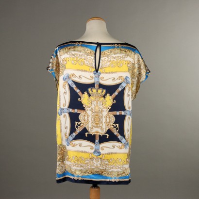 Luisa Spagnoli Patterned Silk Blouse