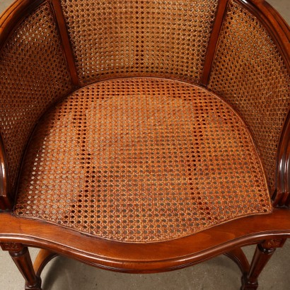 Neoclassical style armchair