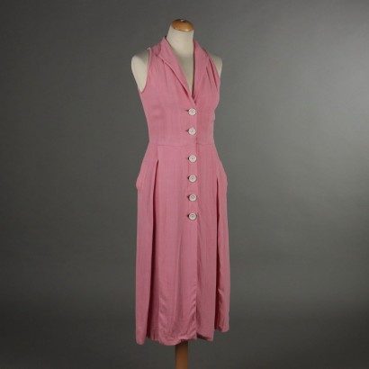 Robe de cocktail rose Juanita Sabbadini