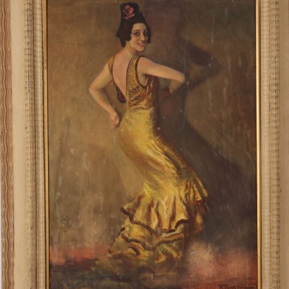 Peinture d'Adolfo Magrini,Danseur,Adolfo Magrini,Adolfo Magrini,Adolfo Magrini,Adolfo Magrini,Adolfo Magrini