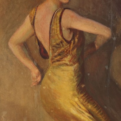 Dipinto di Adolfo Magrini,Ballerina,Adolfo Magrini,Adolfo Magrini,Adolfo Magrini,Adolfo Magrini,Adolfo Magrini