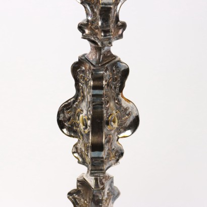 Pair of Baroque Torch Holders