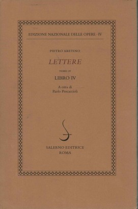 Lettere (Tomo IV)