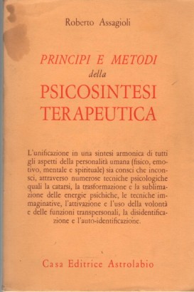 Principi e metodi della psicosintesi terapeutica