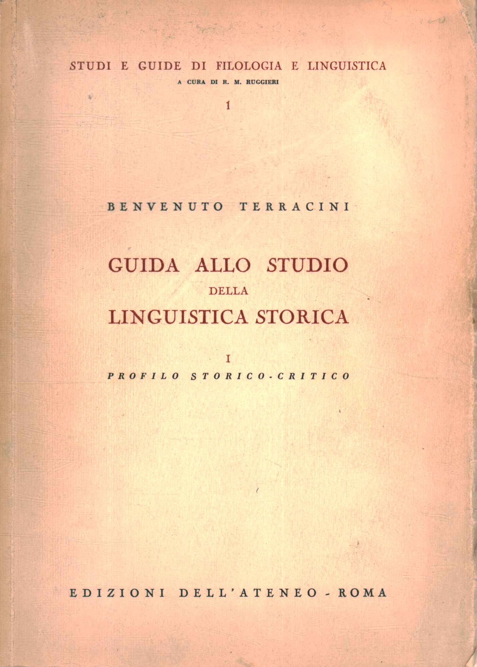 Guida allo studio della linguistica stor