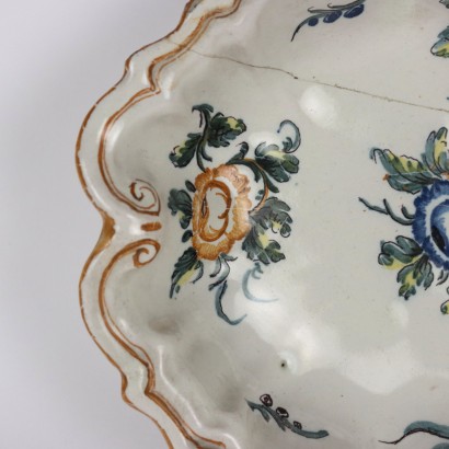 Majolica Beard Basin