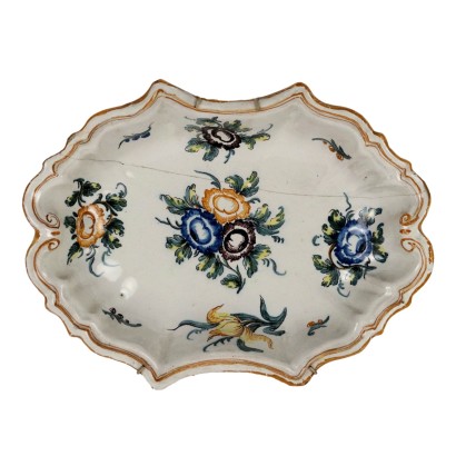 Bacile da Barba in Maiolica