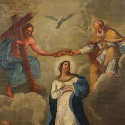 Cuadro Coronación de la Virgen,La Coronación de la Virgen