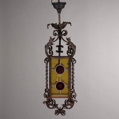 Liberty Lantern in Wrought Iron