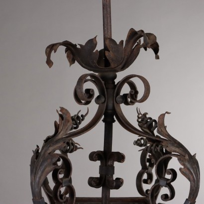 Liberty Lantern in Wrought Iron