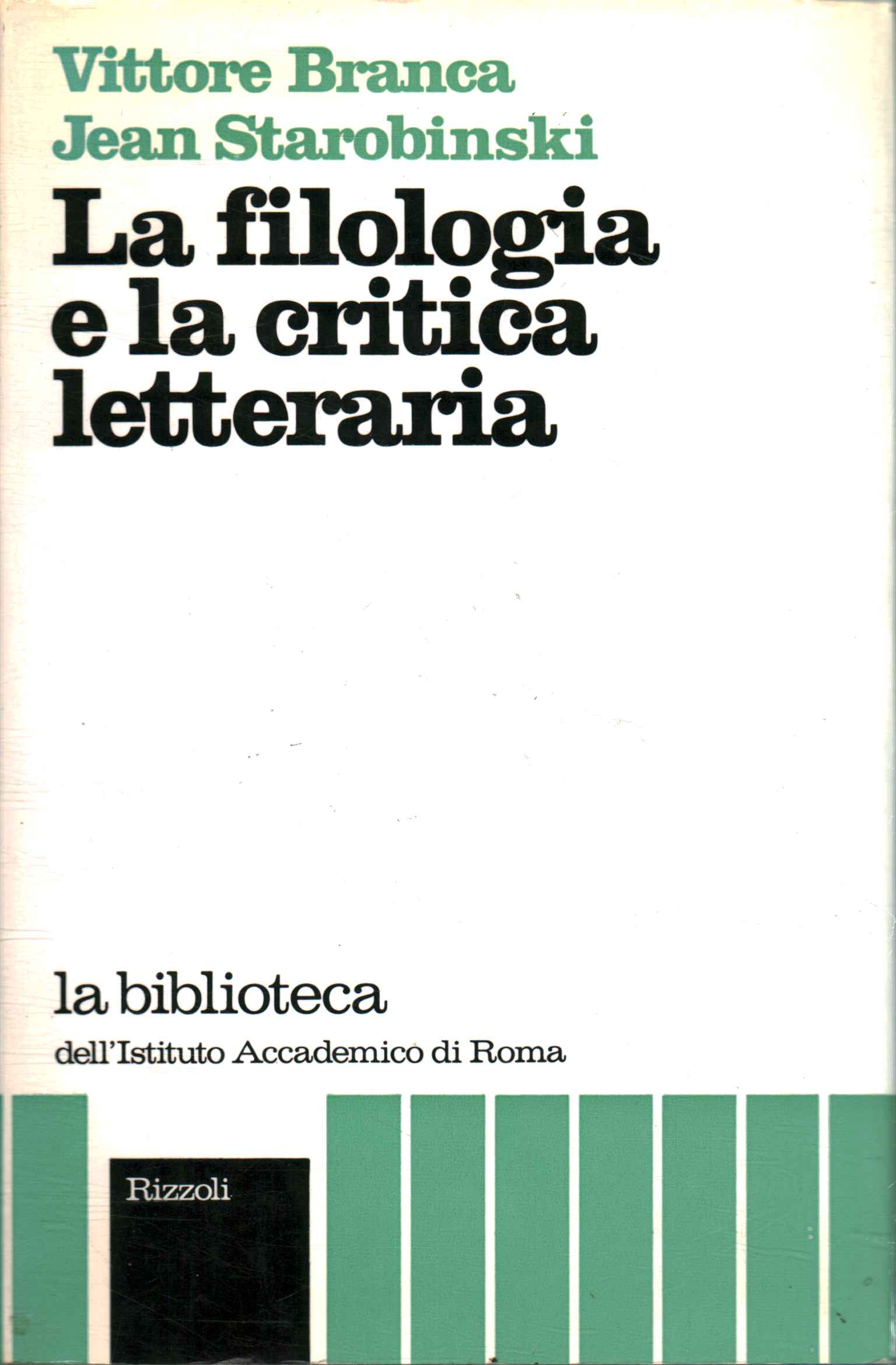 Philologie et critique littéraire