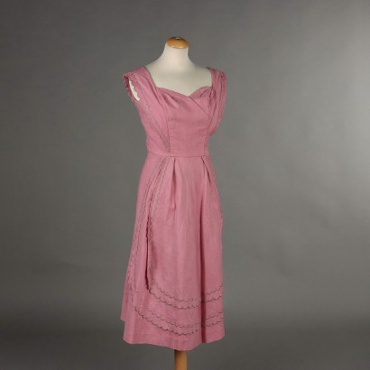 Robe vintage rose antique