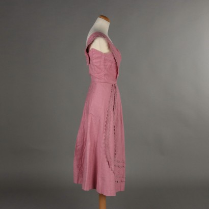 Robe vintage rose antique