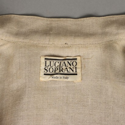 Luciano Soprani Vintage Linen Jacket