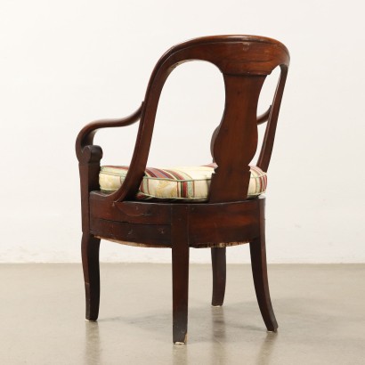 Carlo X Gondola Commode Armchair