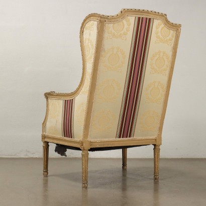 Poltrona Bergère in Stile Neoclassico