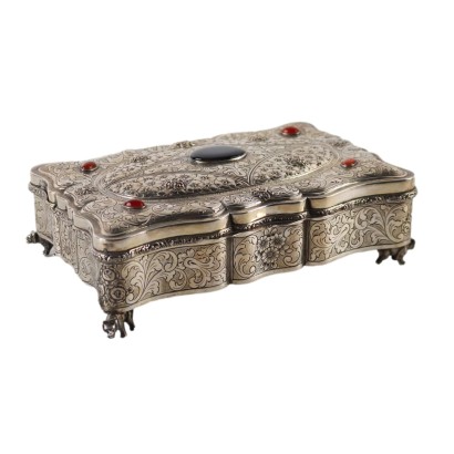 Antique Silver Casket Europe XX Century