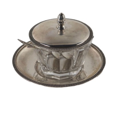 Silver sugar bowl Amadori Ernesto B