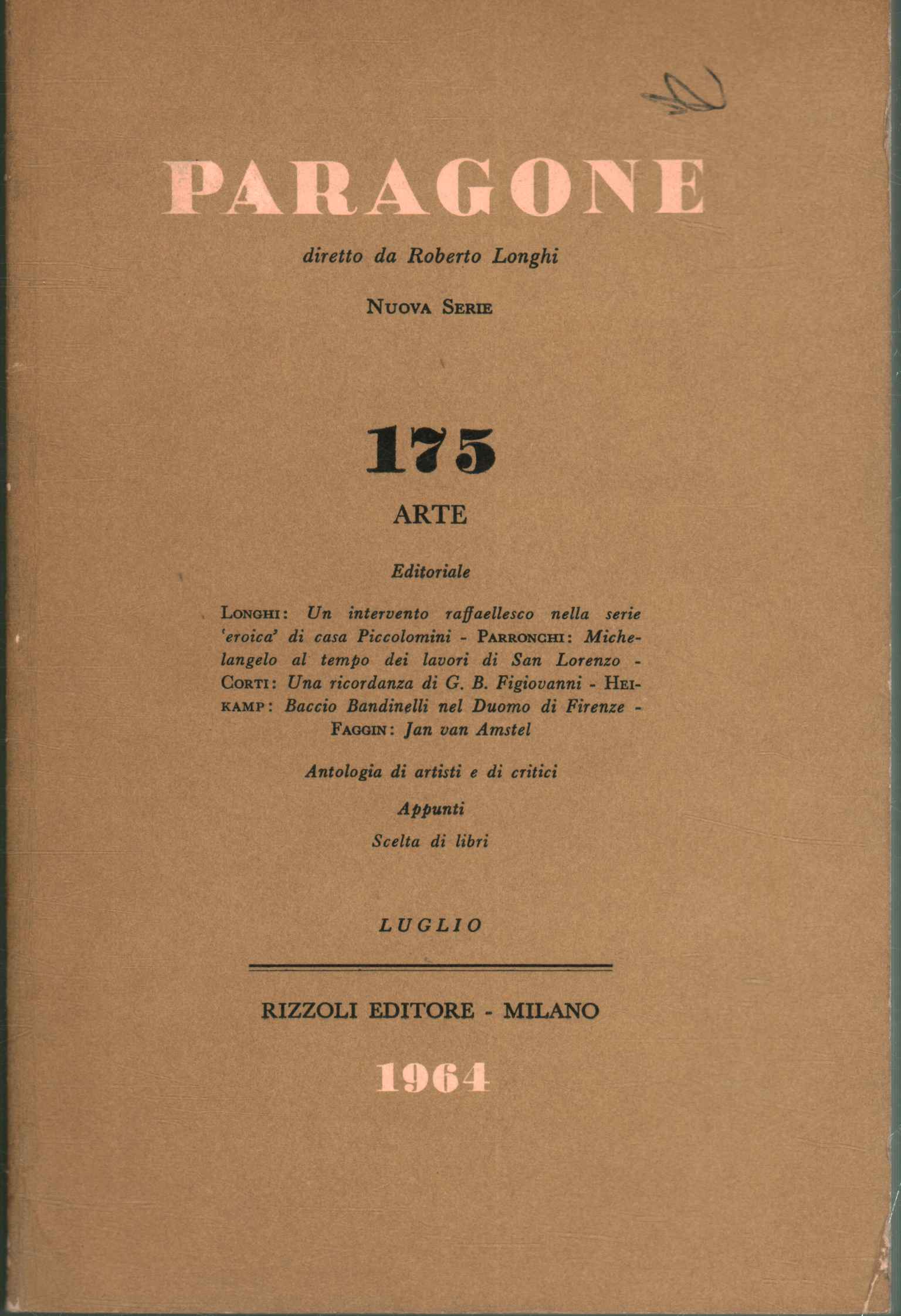 Comparison. Literature (Year XV Number 1, Comparison. Art (Year XV Number 175, b, Comparison. Art (Year XV Number 175, b