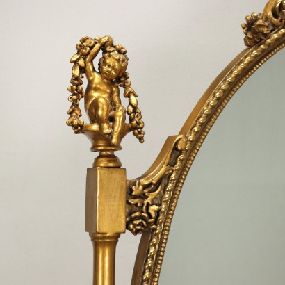 Console with Mirror in Baroque Style