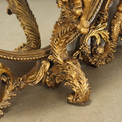 Console with Mirror in Baroque Style