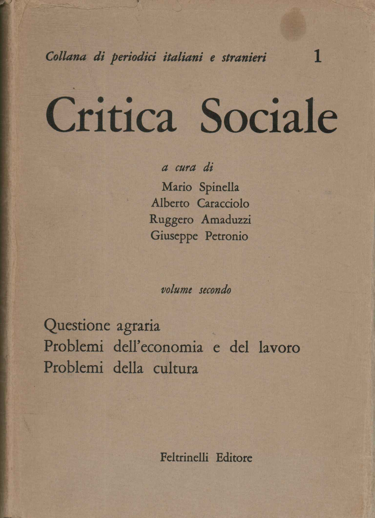 Critica sociale (Volume 2)