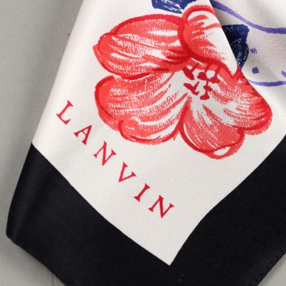 Bufanda Lanvin con estampado floral