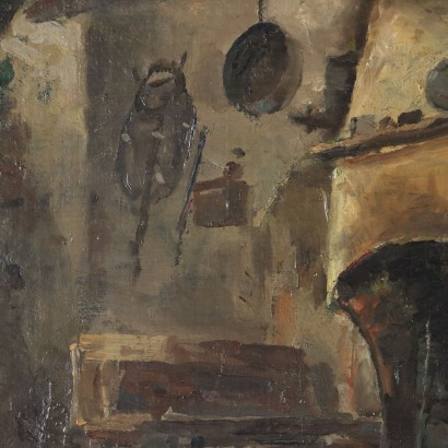 Pintura de Giuseppe Solenghi,La cocina del contrabandista,Giuseppe Solenghi,Giuseppe Solenghi,Giuseppe Solenghi,Giuseppe Solenghi,Giuseppe Solenghi