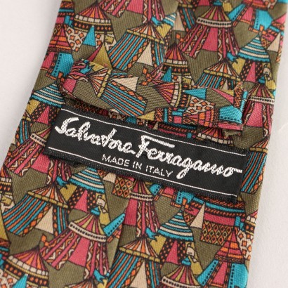 ferragamo Vintage Tie,Salvatore Ferragamo Vintage Tie