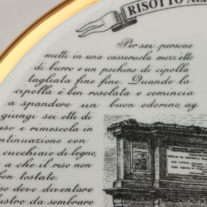 Piatto Piero Fornasetti Specialità Mi,Piero Fornasetti,Piero Fornasetti,Piero Fornasetti,Piero Fornasetti,Piero Fornasetti,Piero Fornasetti,Piero Fornasetti