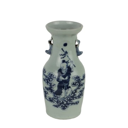 Vase Ancien en Porcelaine Chinoise Fin de l'Époque Qing (1644-1911)