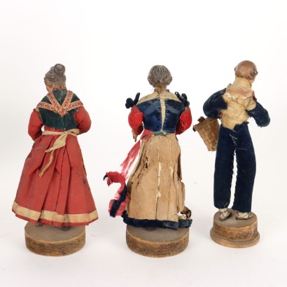 Group of Nativity Scene Figures