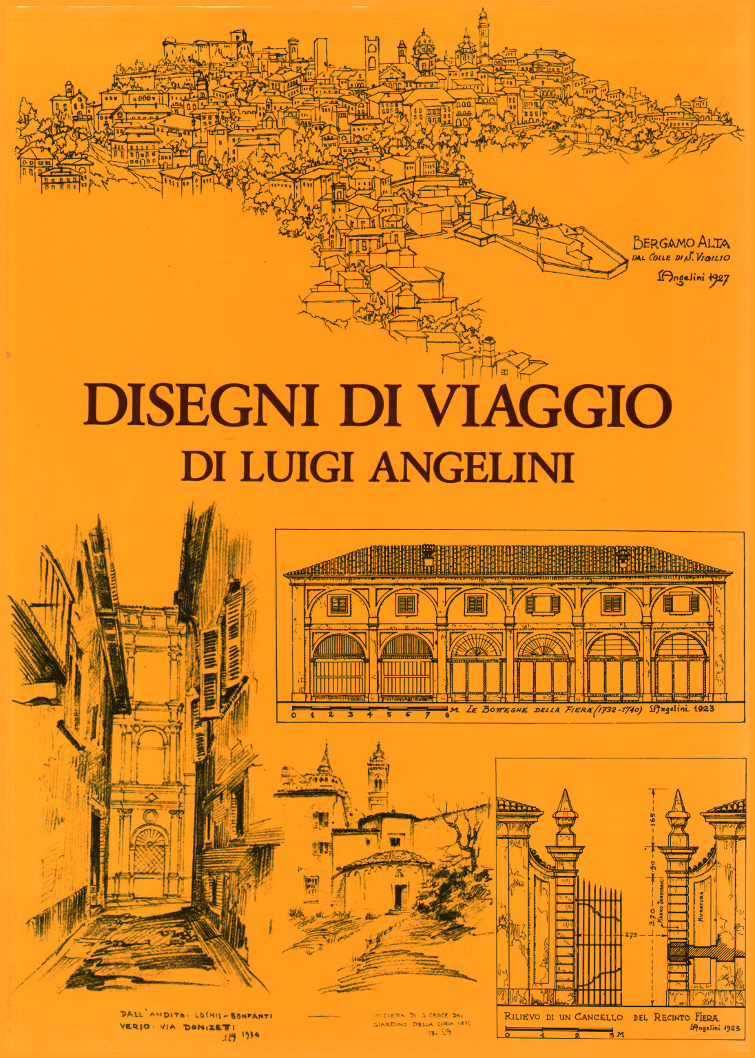 Disegni di viaggio di Luigi Angelini.