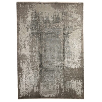 Abadeh Machine Made Carpet Acrylic Bamboo Knotted 114 x 79 In