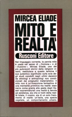 Mito e realtà