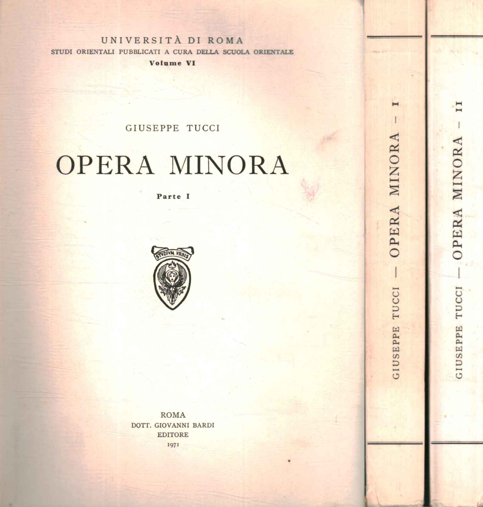 Ópera menor (2 volúmenes)