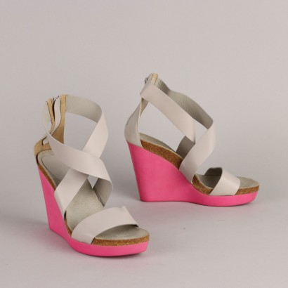 Jil Sander Sandals Second Hand Leather UK Size 7 Germany