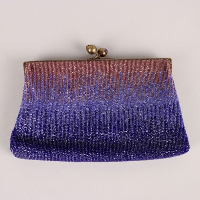 Vintage Clutch Bag mit Perlen