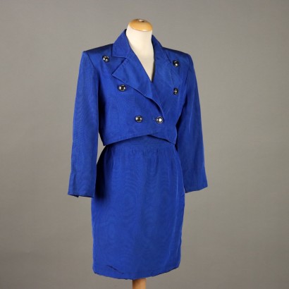 Yves Saint Laurent Electric Blue Suit