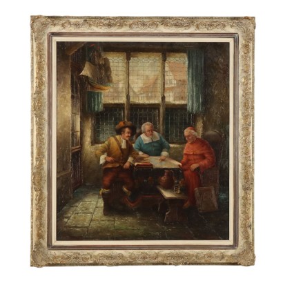 Interior Painting with Figures