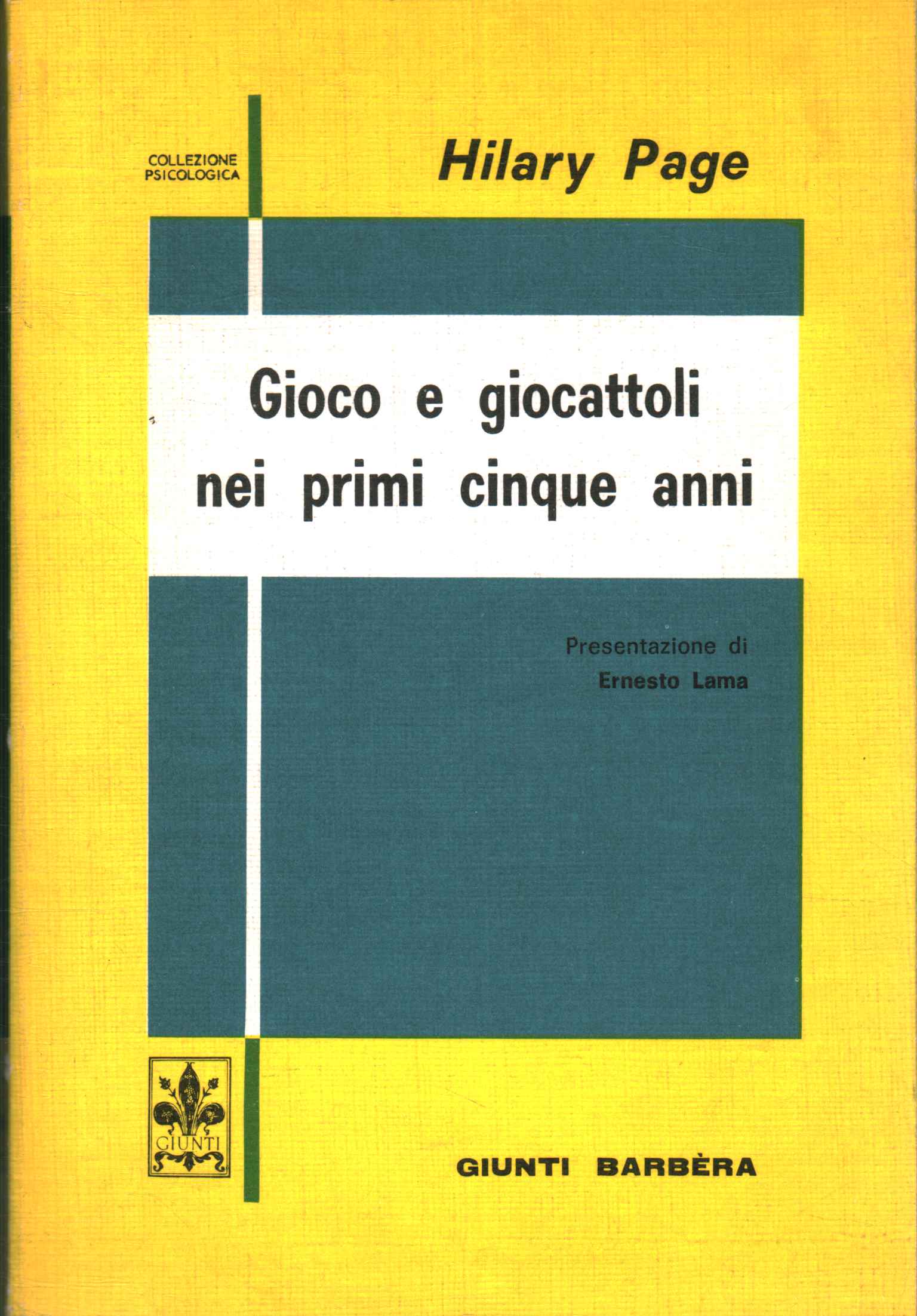 Gioco e giocattoli nei primi cinque an