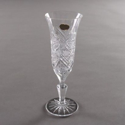 Ensemble de verres en cristal par