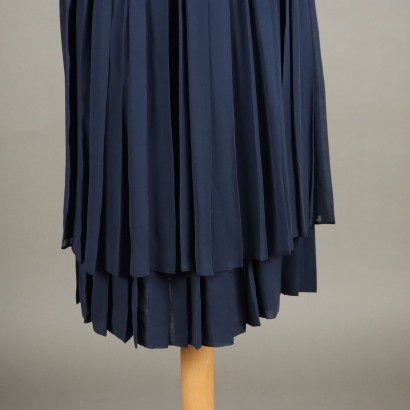 Chloe Vintage Blue Silk Dress