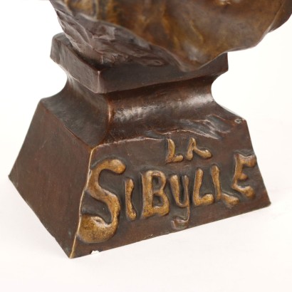 La Sibylle Buste En Bronze Emmanuel Vi