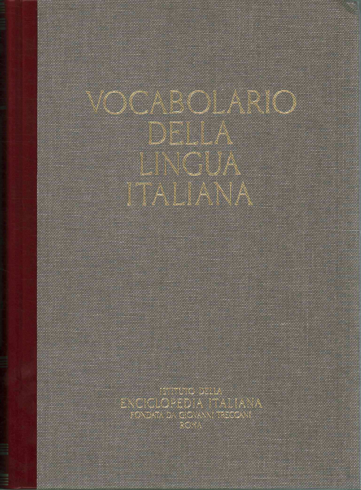 Vocabulary of the Italian language (II D,Vocabulary of the Italian language (II D,Vocabulary of the Italian language (II D