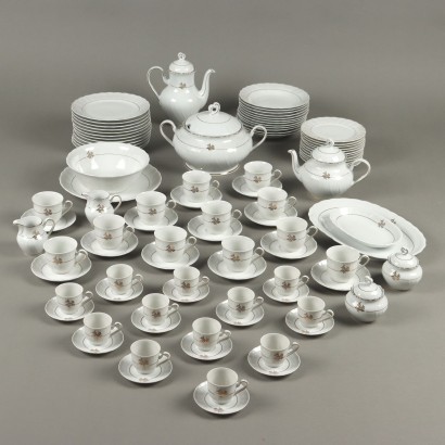 Servicio de Mesa de Porcelana Bavares