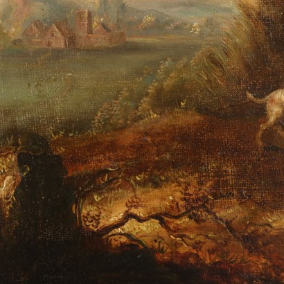 Pintura de escena de género.